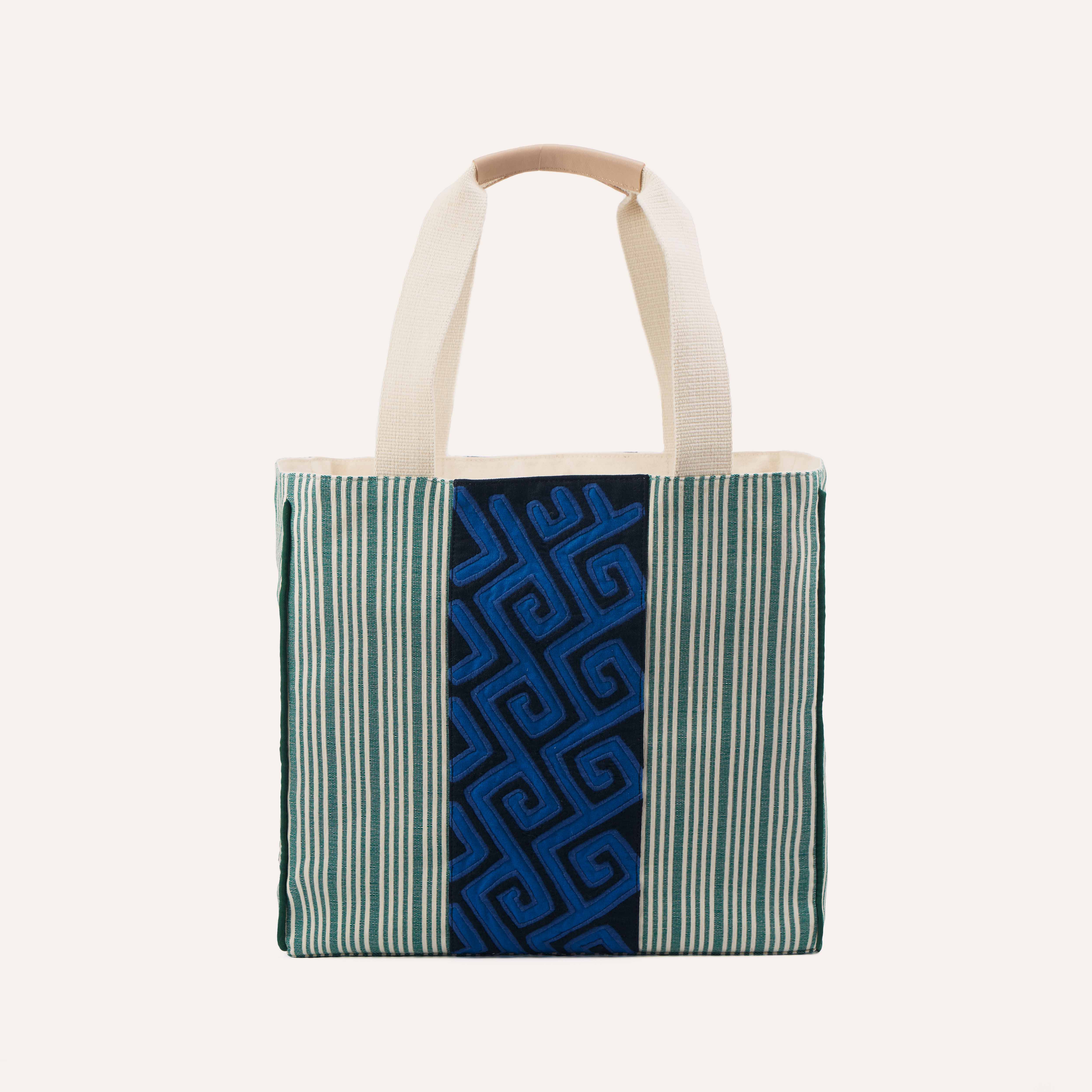 KUNA TOTE IN GREEN