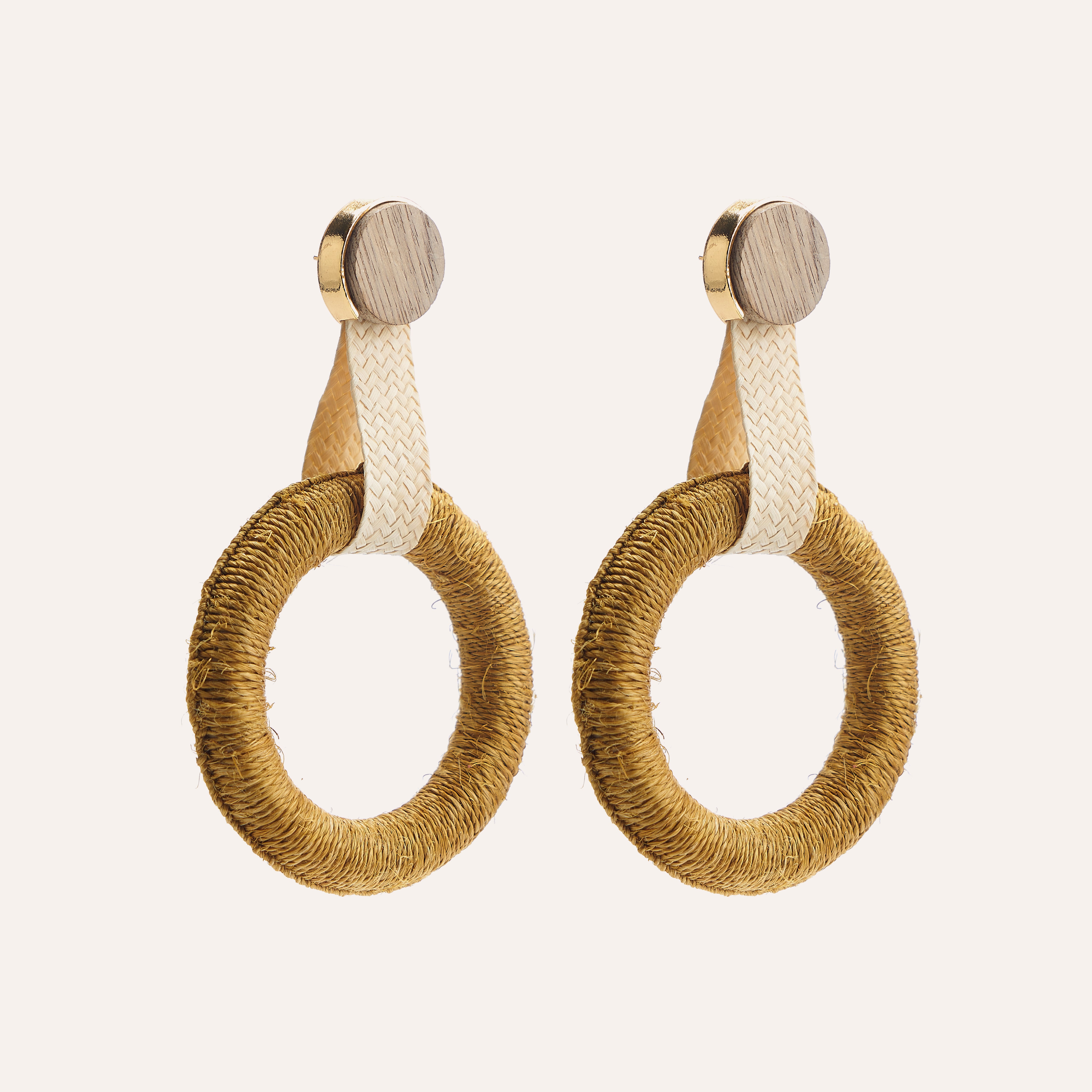 OCHRE MAGUEY EARRINGS